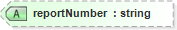 XSD Diagram of reportNumber